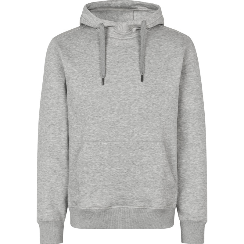 ID Core hoodie, lys gråmeleret, str. XL