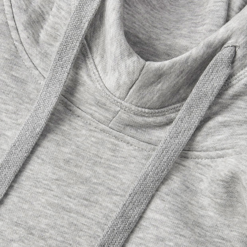 ID Core hoodie, lys grå meleret, str. 2XL