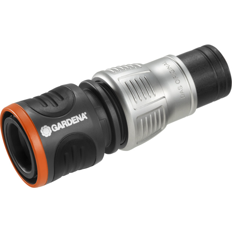 12 stk Gardena Premium slangekobling med stop 1/2"