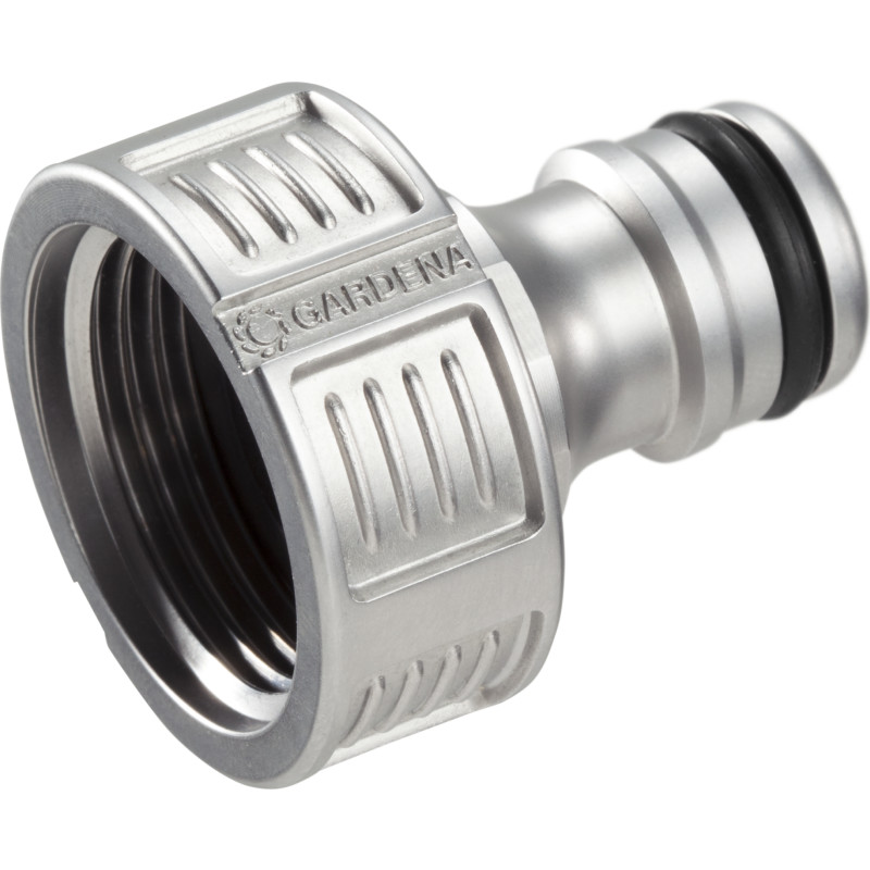 Gardena 18241-20 vandslange beslag Tap stik Metal Metallic 1 stk