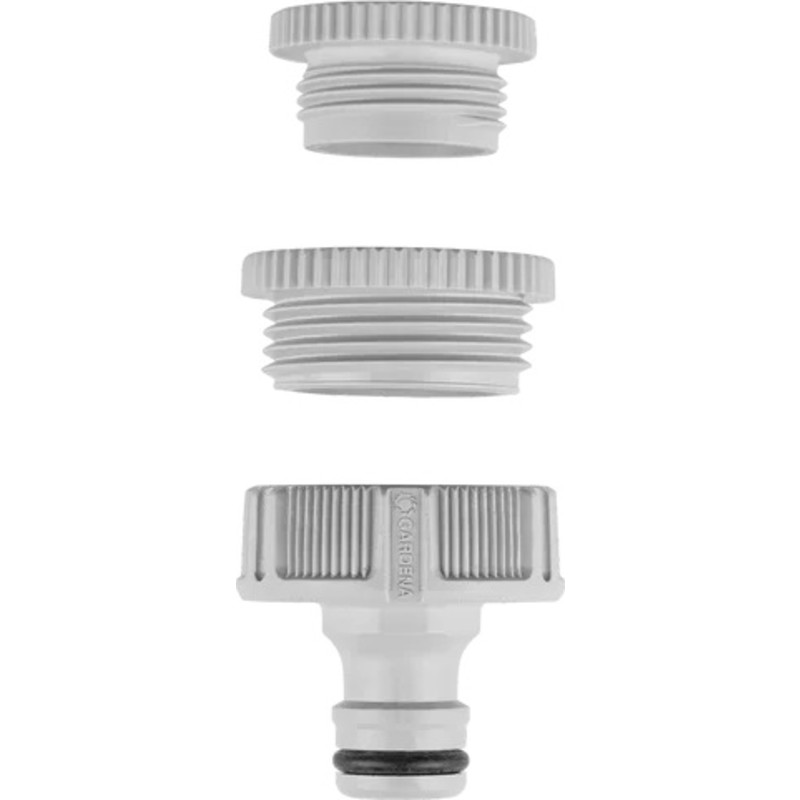 Gardena hanekoblingssæt, 1" - 3/4" - 1/2"