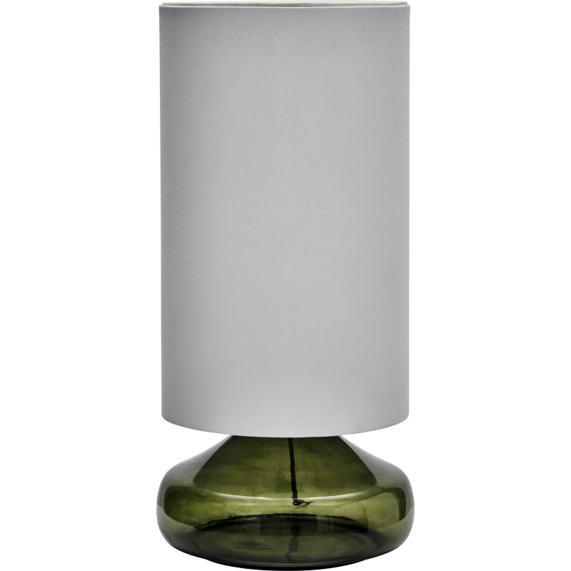 House Doctor - Bordlampe - Matte - Grøn Og Hvid - H 68 Cm
