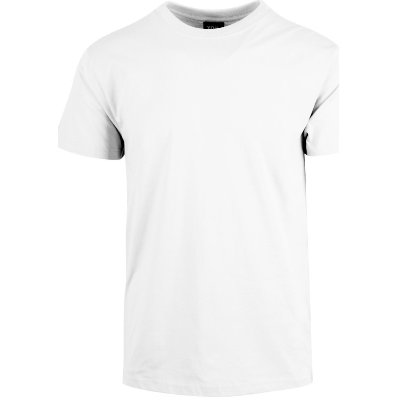 YOU Classic t-shirt, vit, st XL