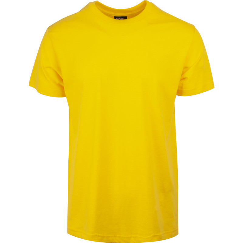 YOU Classic t-shirt, gul, st XL