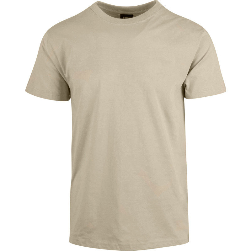 YOU Classic t-shirt, sand, st 3XL