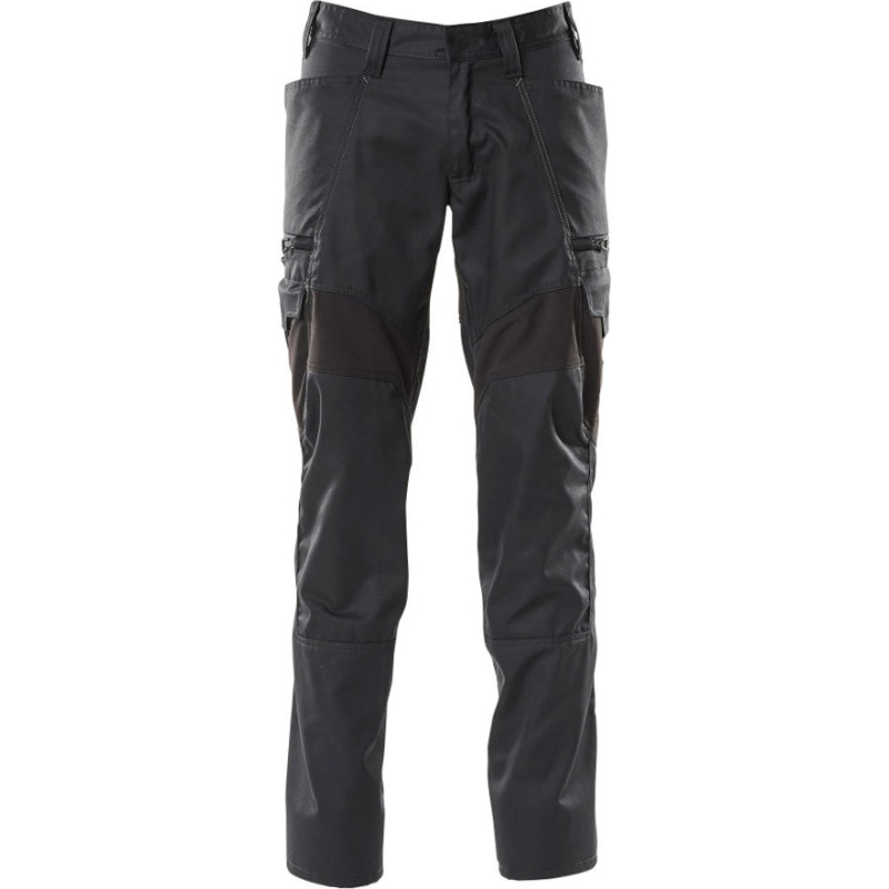 Mascot Accelerate servicebyxa med stretch, svart, st 82C45