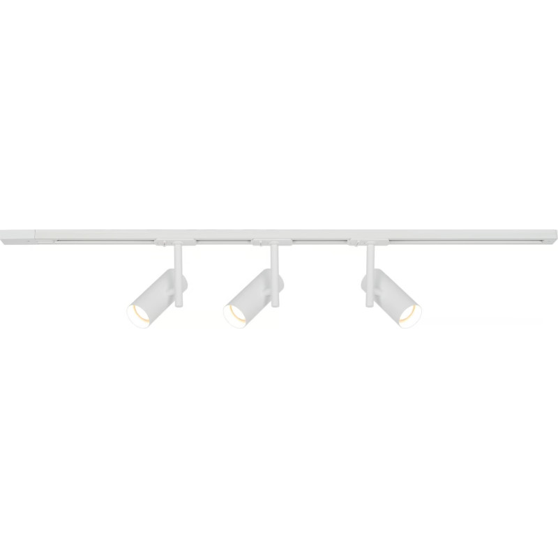 Nordlux Jerome Link 3 skinnespots + strømskinne, 1 meter, hvid