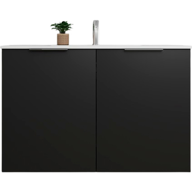 Sanibell Online möbelpaket, omonterad, 101x36 cm, matt svart