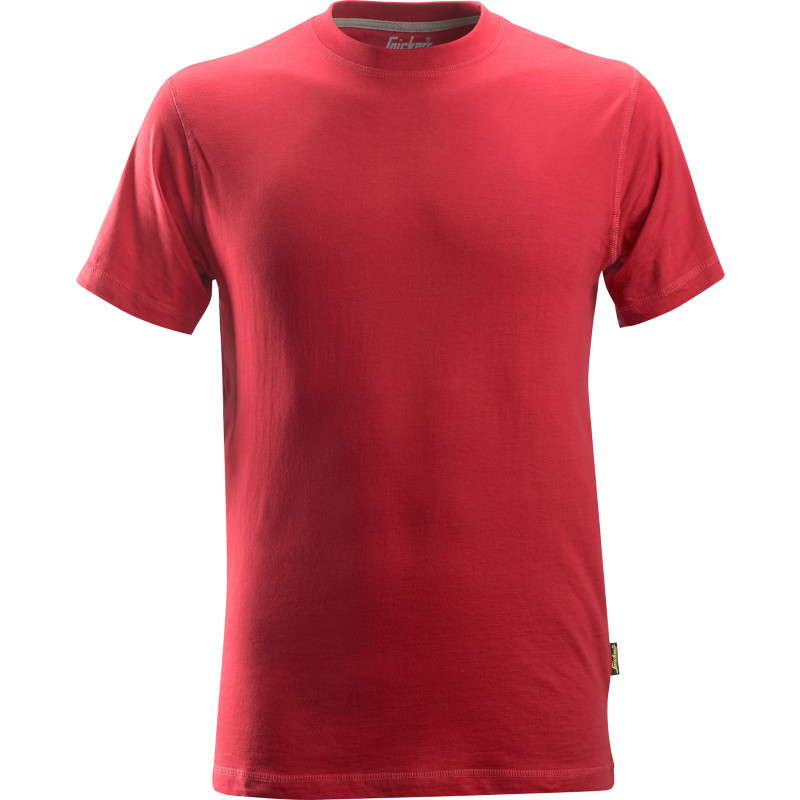 Snickers 2502 t-shirt, röd, st 3XL