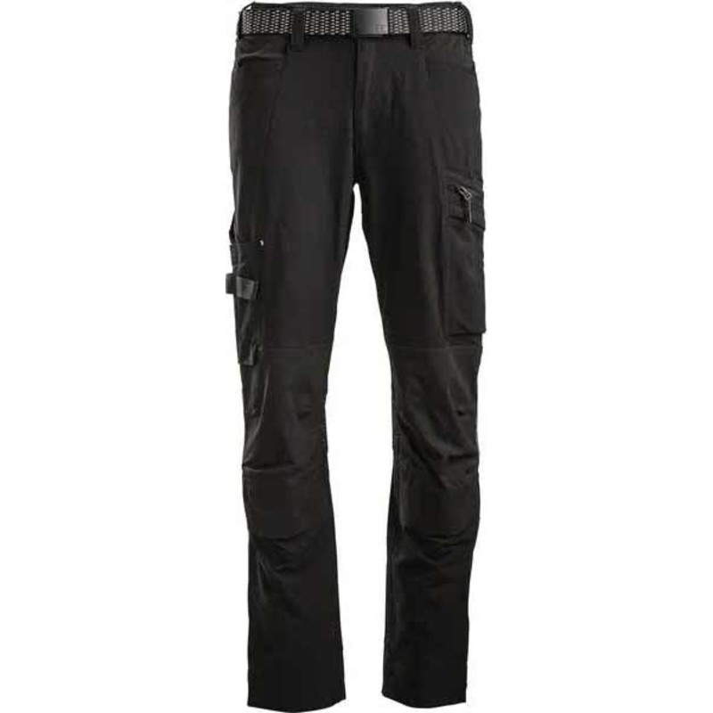Kramp Technical arbejdsbukser med 4-vejs stretch, sort, str. M