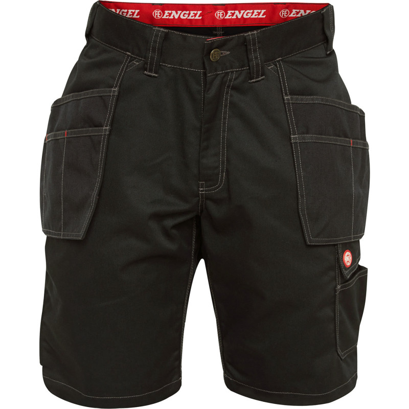 FE Engel Combat arbetsshorts med hängfickor, svart, st 100