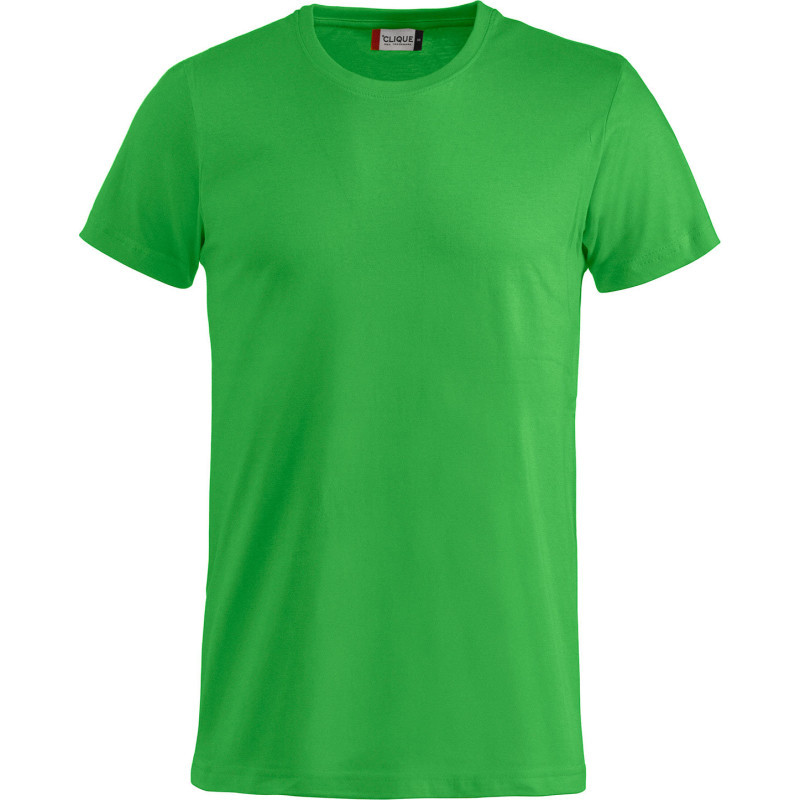 Clique Basic t-shirt, æblegrøn, str. S