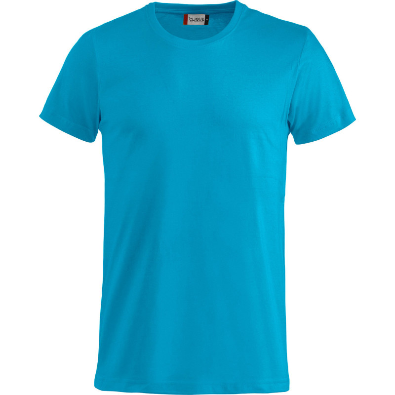 Clique Basic t-shirt, turkis, str. S