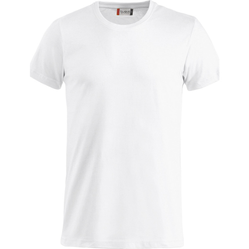 Clique Basic t-shirt, hvid, str. XS