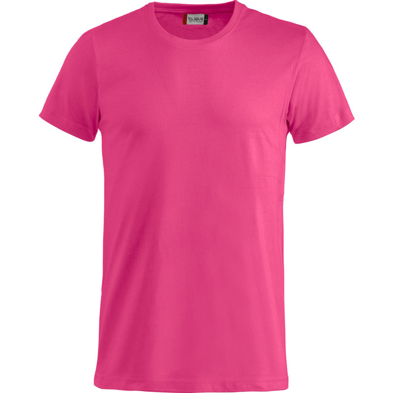Clique Basic t-shirt, pink, str. 2XL