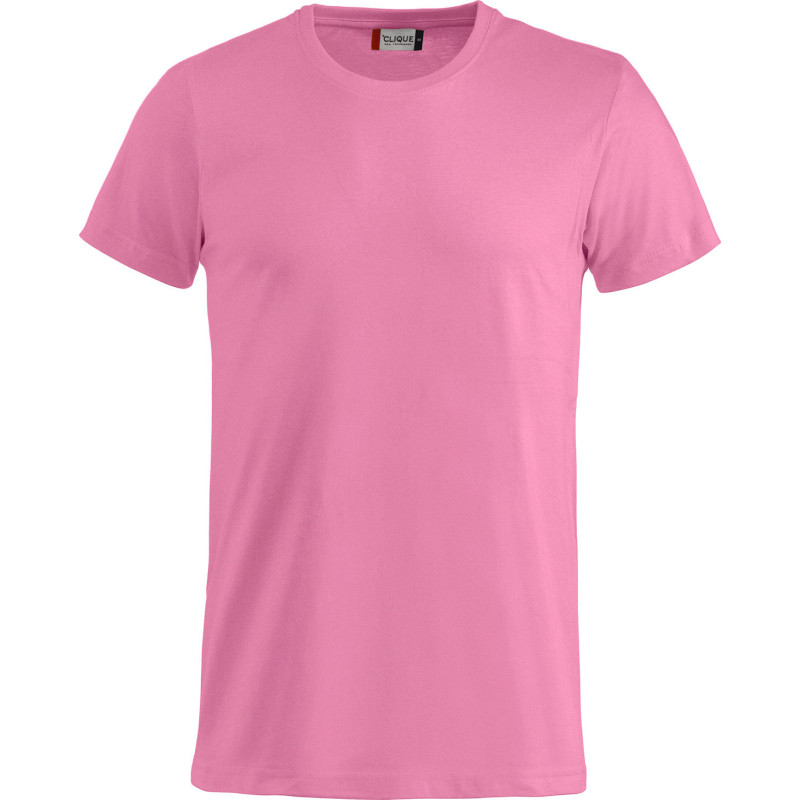 Clique Basic t-shirt, lys pink, str. S