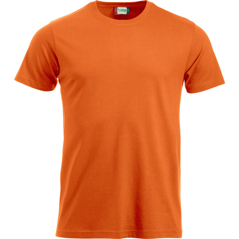 Clique New Classic t-shirt, orange, st