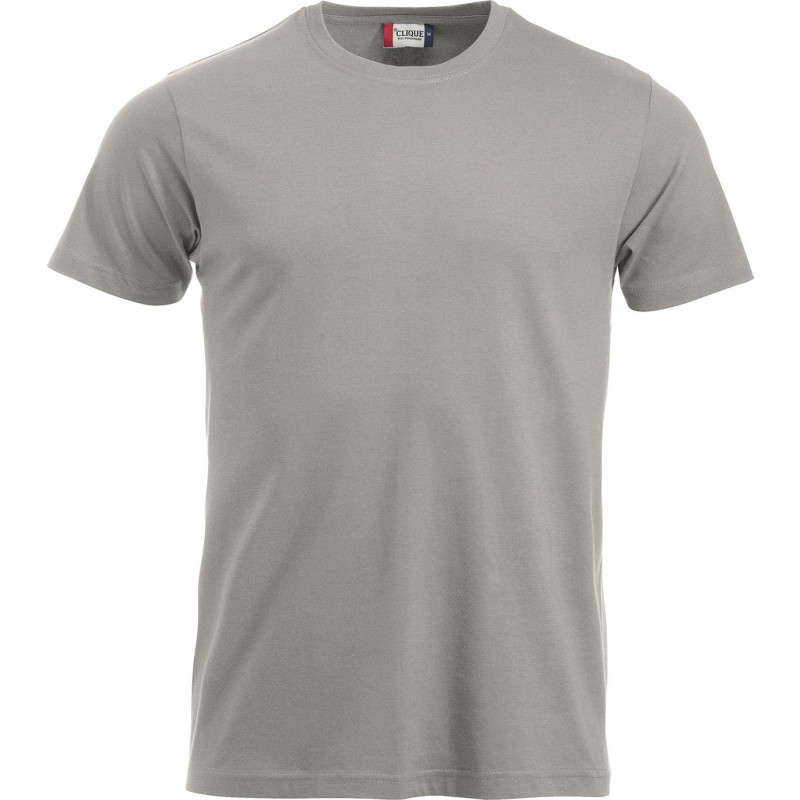 Clique New Classic t-shirt, ljusgrå, st