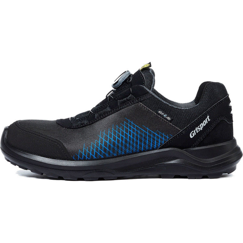 Grisport 70572 BOA skyddssko, S1P, svart/blå, st 46