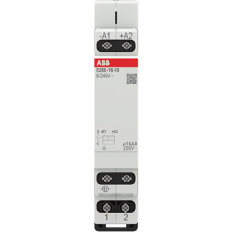 ABB kiprelæ, 1 NO, AC, 16A, 8-230V
