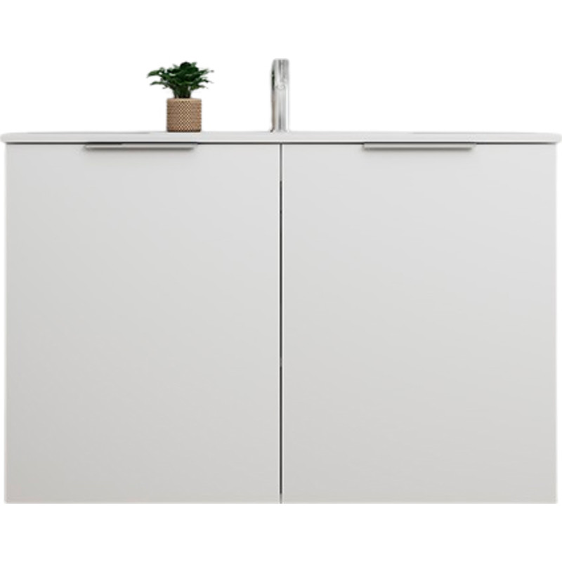 Sanibell Online möbelpaket, omonterad, 101x36 cm, matt vit