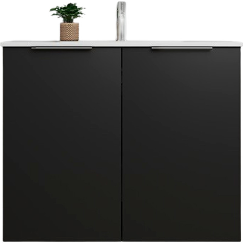 Sanibell Online møbelpakke, usamlet, 81x36 cm, mat sort