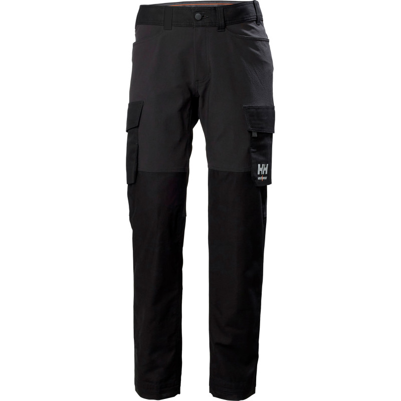 Helly Hansen Oxford servicebukser med 4-vejs stretch, sort, str. D112