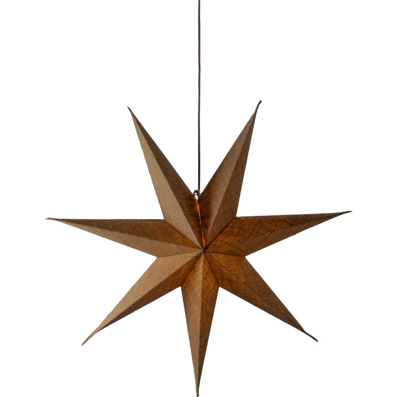 Konstsmide Papirstjerne natur 60 cm 5940-600 Modsvarer: N/A