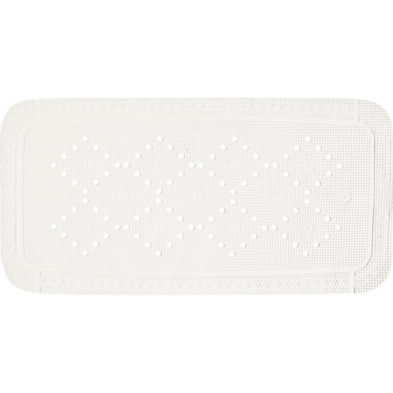 Spirella skridsikker måtte, 91x36 cm, hvid
