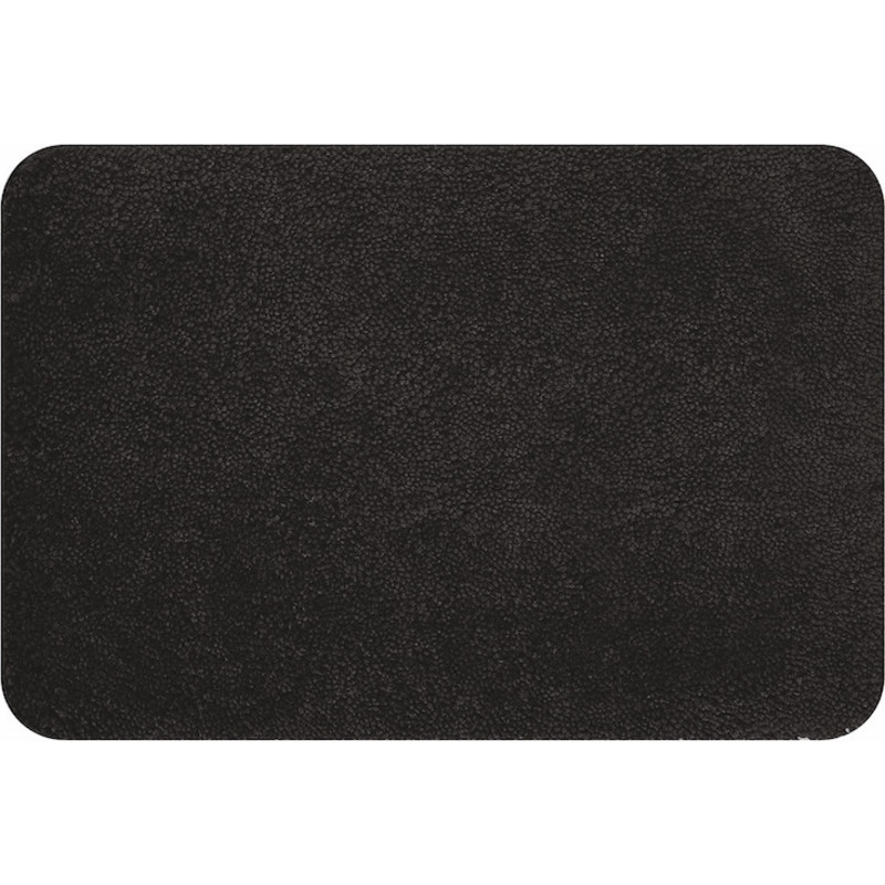 Spirella Highland bademåtte, 60x90 cm, sort