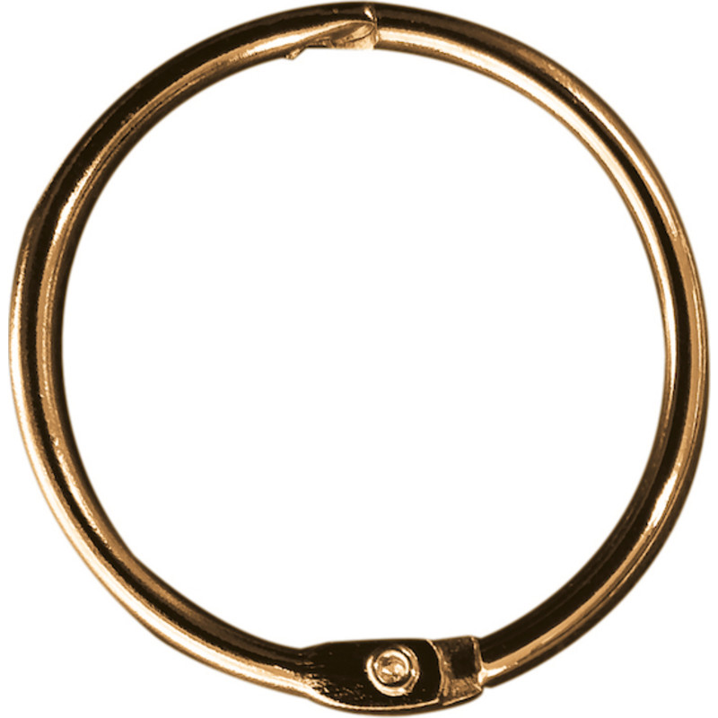 Spirella Ringo Small badeforhængsringe, guld