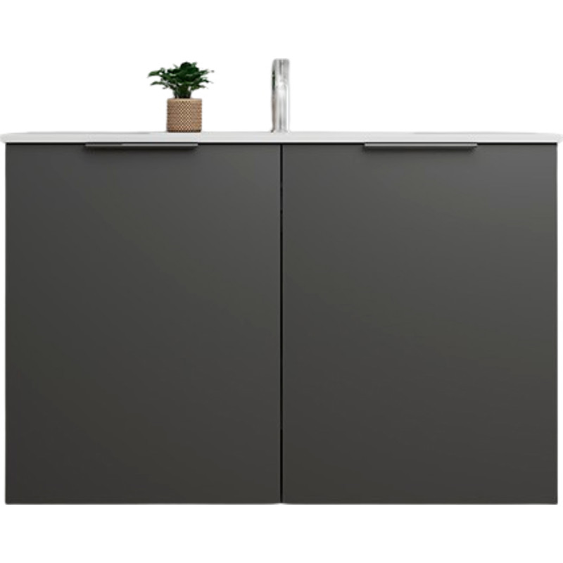 Sanibell Online möbelpaket, omonterad, 101x36 cm, matt antracit