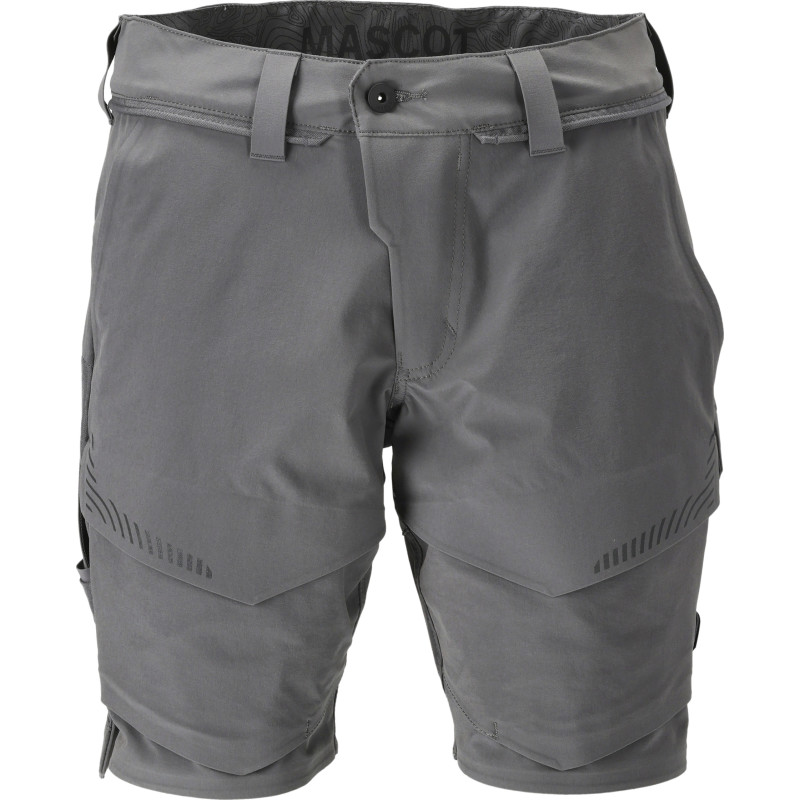 Mascot Customized arbejdsshorts med stretch, grå, str. 24C58