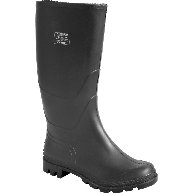 Portwest Wellington gummistövlar O4, svart, st 45
