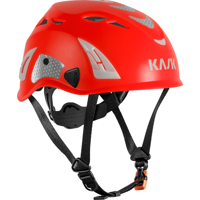 Kask Superplasma AQ sikkerhedshjelm, rød