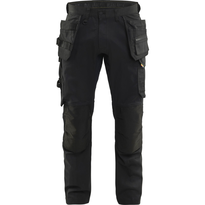 Blåkläder Workwear 1750 hantverksbyxor med 2-vägsstretch, svart, st C156