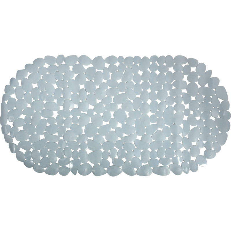 Spirella Galets badrumsmatta, 68x35 cm, grå