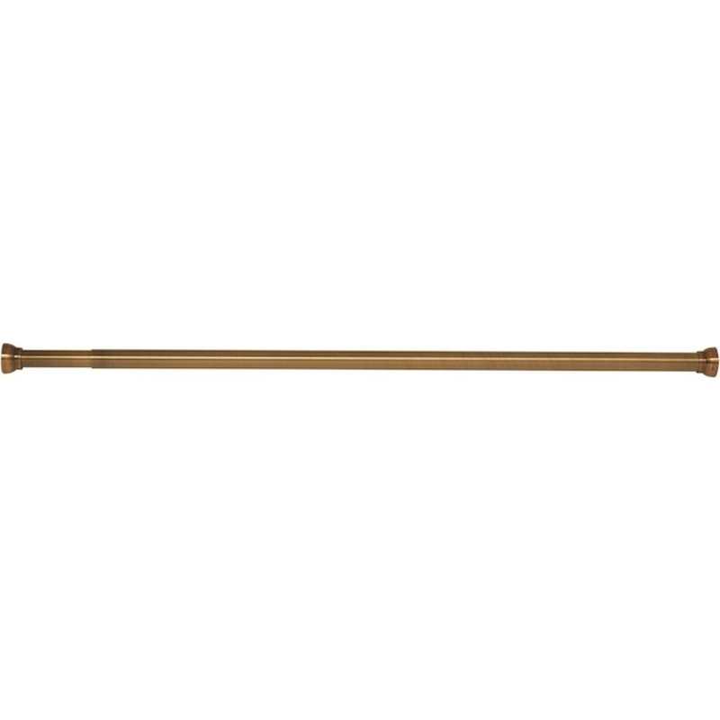 Spirella Kreta Gold duschdraperistång, 75-125 cm, guld