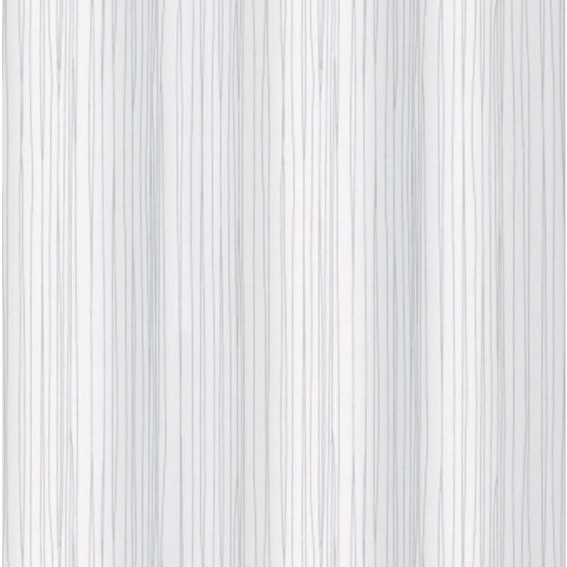 Spirella Raya badeforhæng, 180x200 cm, hvid