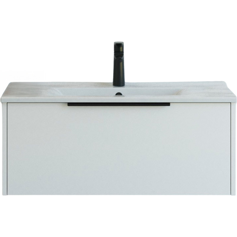 Dansani Mido+ Classic møbelpakke, 81x44 cm, mat hvid
