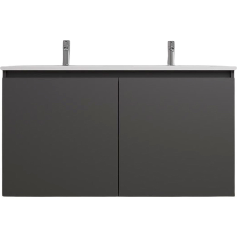 Sanibell Online möbelpaket, omonterad, 121x46 cm, matt antracit