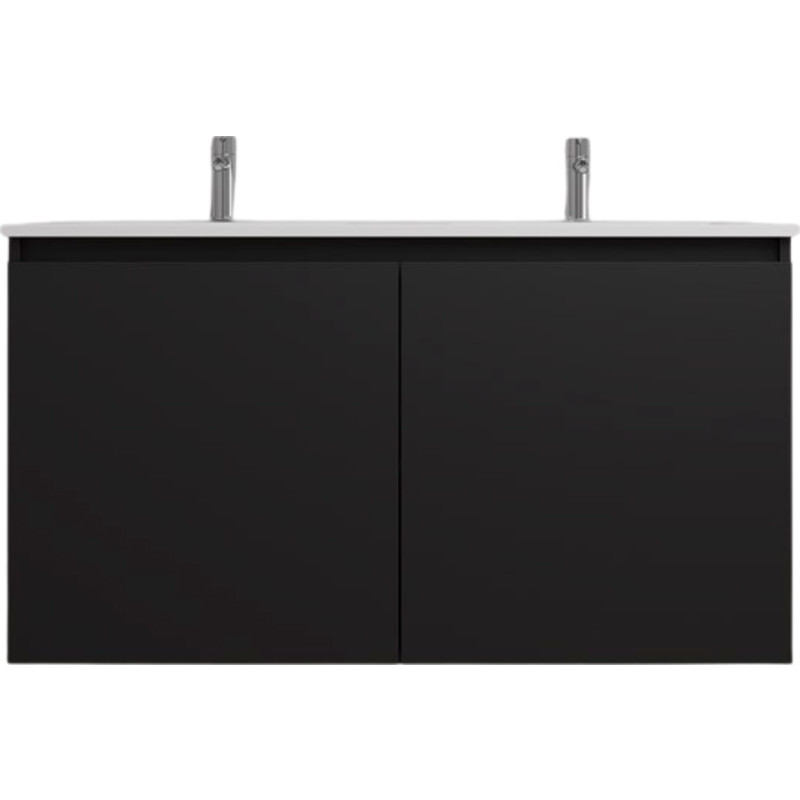 Sanibell Online møbelpakke, usamlet, 121x46 cm, mat sort