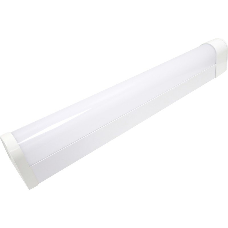 Bianka G2 spejlarmatur m. stikkontakt, LED IP44, 8W, 2700/3000/4000K CCT - Nordtronic
