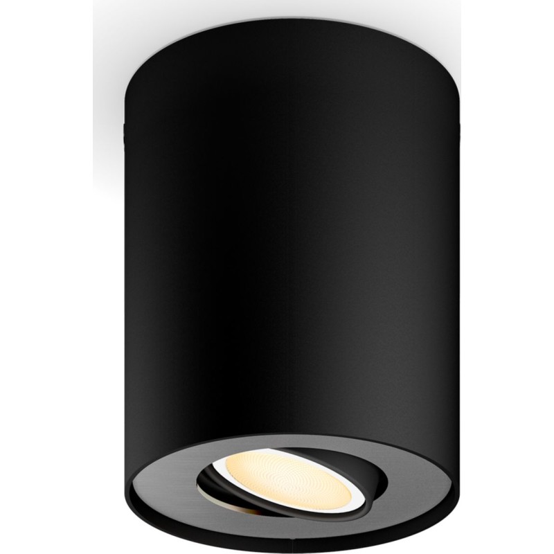 Philips Hue Pillar utanpåliggande spotlight, svart