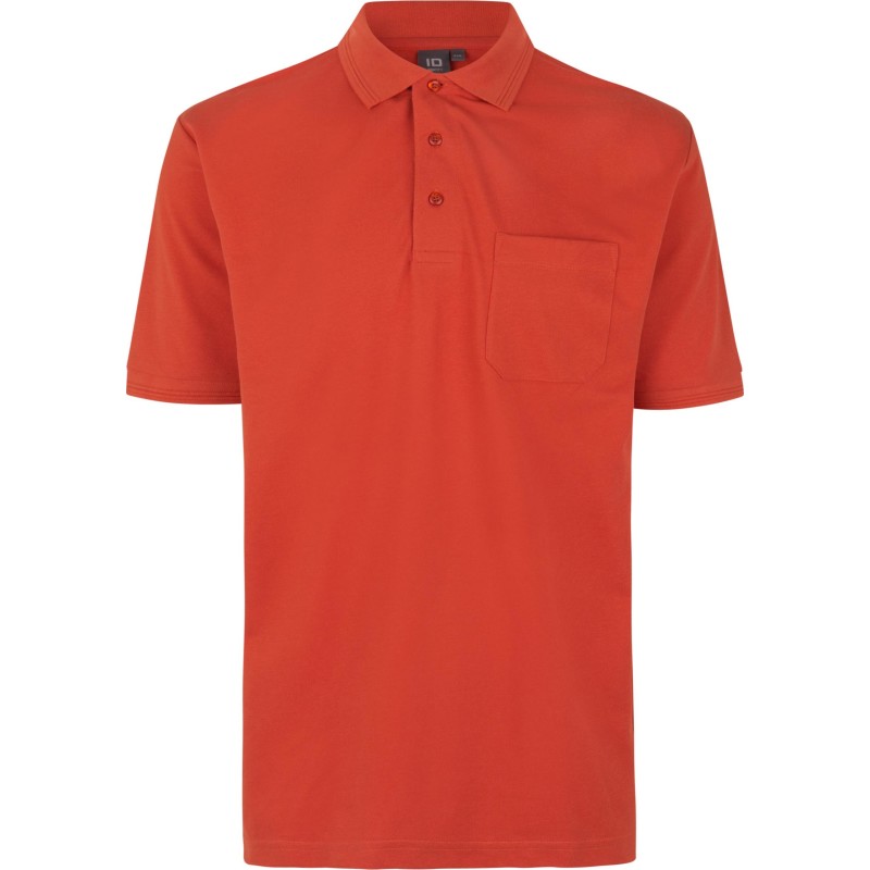 ID Pro Wear poloshirt, mörk orange, st
