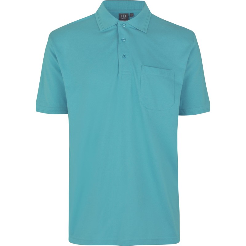ID Pro Wear poloshirt, turkos, st