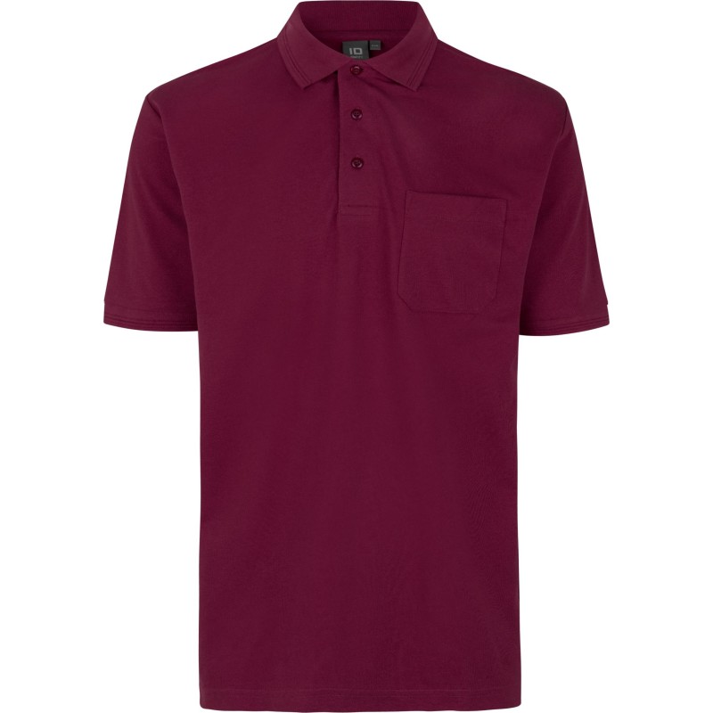 ID Pro Wear poloshirt, bordeaux, st