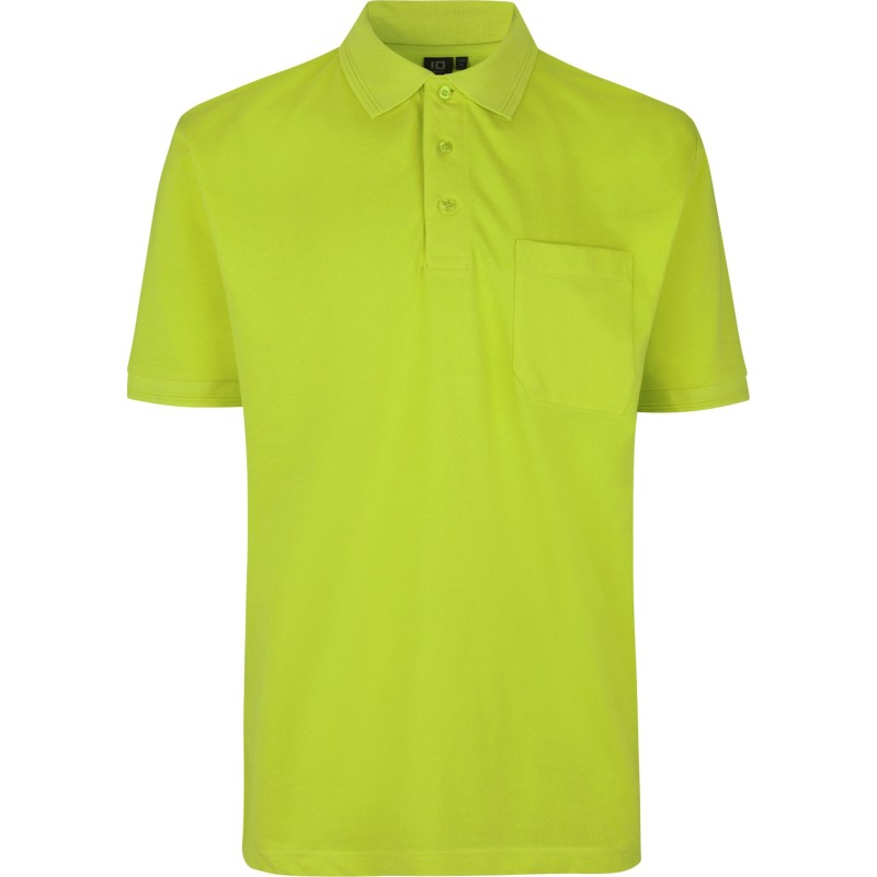 ID Pro Wear poloshirt, limegrön, st