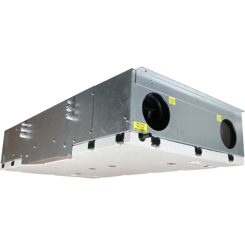 Genvex ECO 190 XL H PL ventilationsanlæg med varmegenvinding, veksler, Ø125 mm