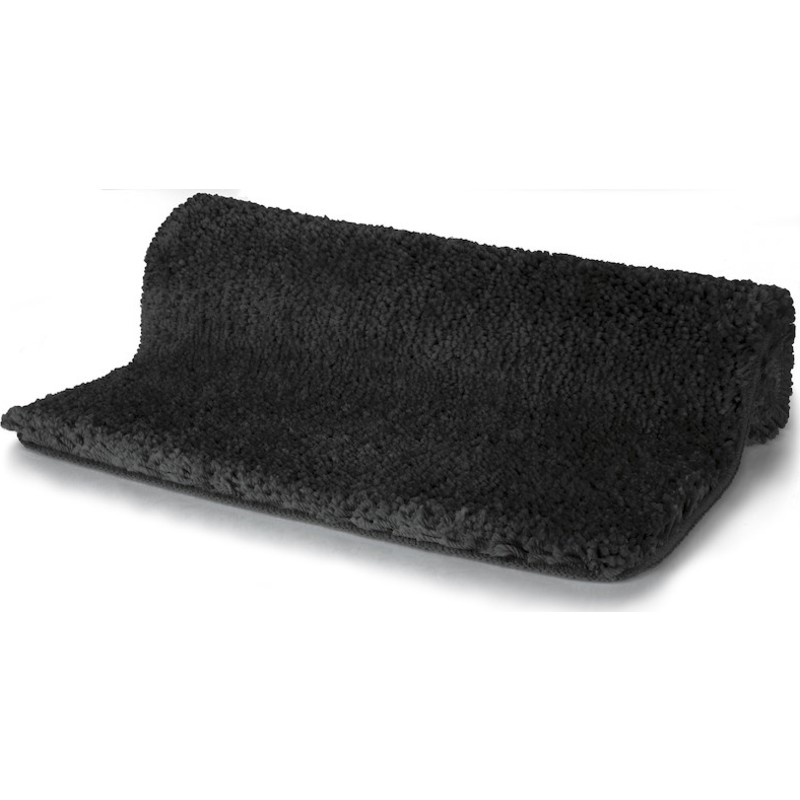 Spirella Highland bademåtte, 70x120 cm, sort
